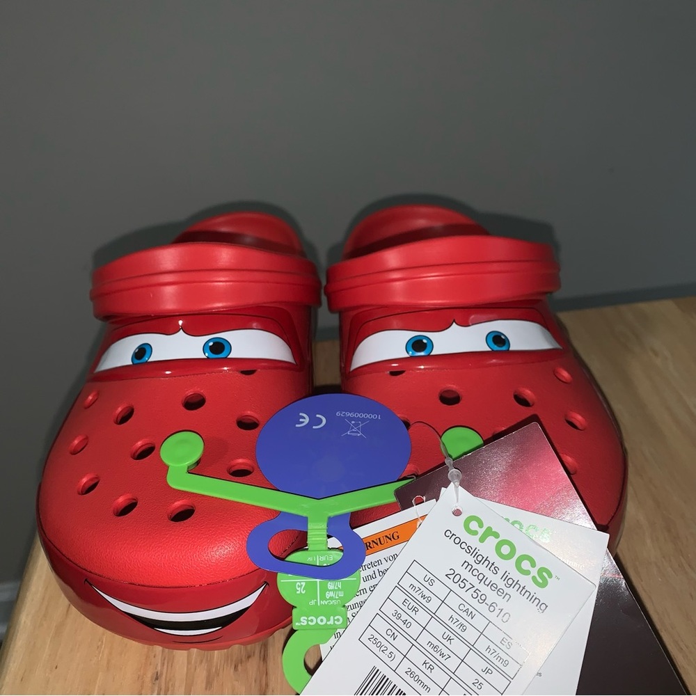 Lightning Mcqueen Cars Crocs Classic Clog